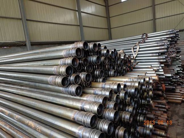 晋城薄壁钳压式声测管1.0mm